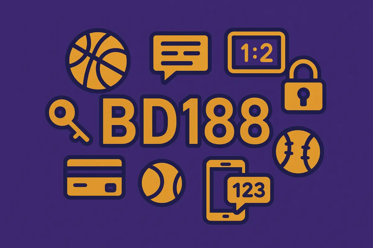 BD188 (BD BD188 Games) login screen on a phone mobile number, password and OTP fields