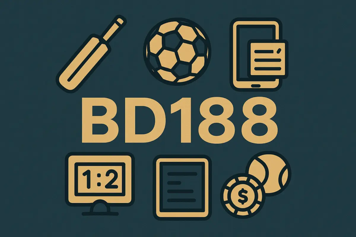 BD188 (BD BD188 Games) sports Betting app cricket and football markets on a phone